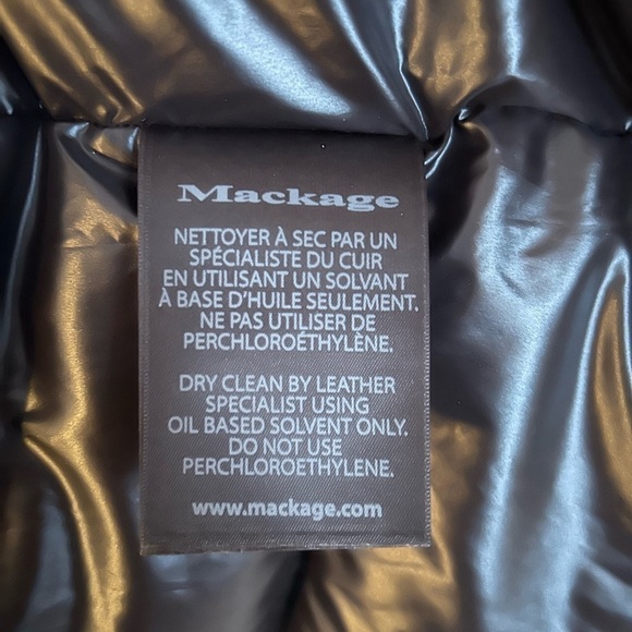 NWT MACKAGE Women Winter Puffer Coat, White, Large - Picture 9 of 9